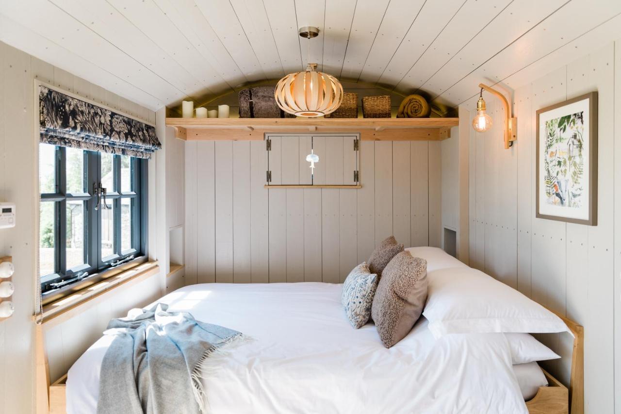 Boutique Cornish Shepherd'S Hut With Hot Tub ローンソン エクステリア 写真