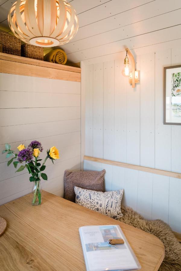 Boutique Cornish Shepherd'S Hut With Hot Tub ローンソン エクステリア 写真